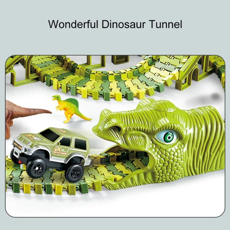 DinoRail™ - Dino Race Eventyr- Racerbane