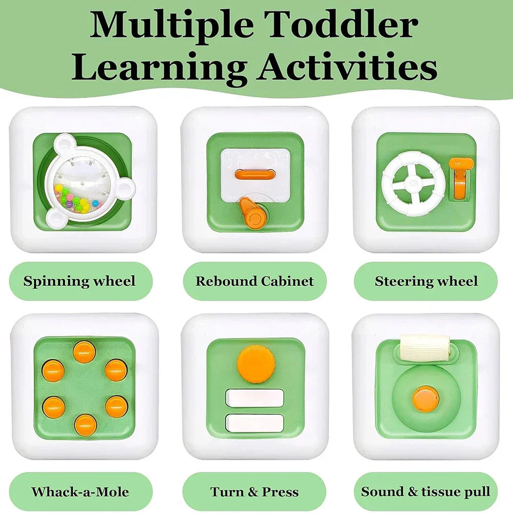 Cube Senses Toy™ -  Læring og sjov - Cube Sense Legetøj Cube Sense Legetøj