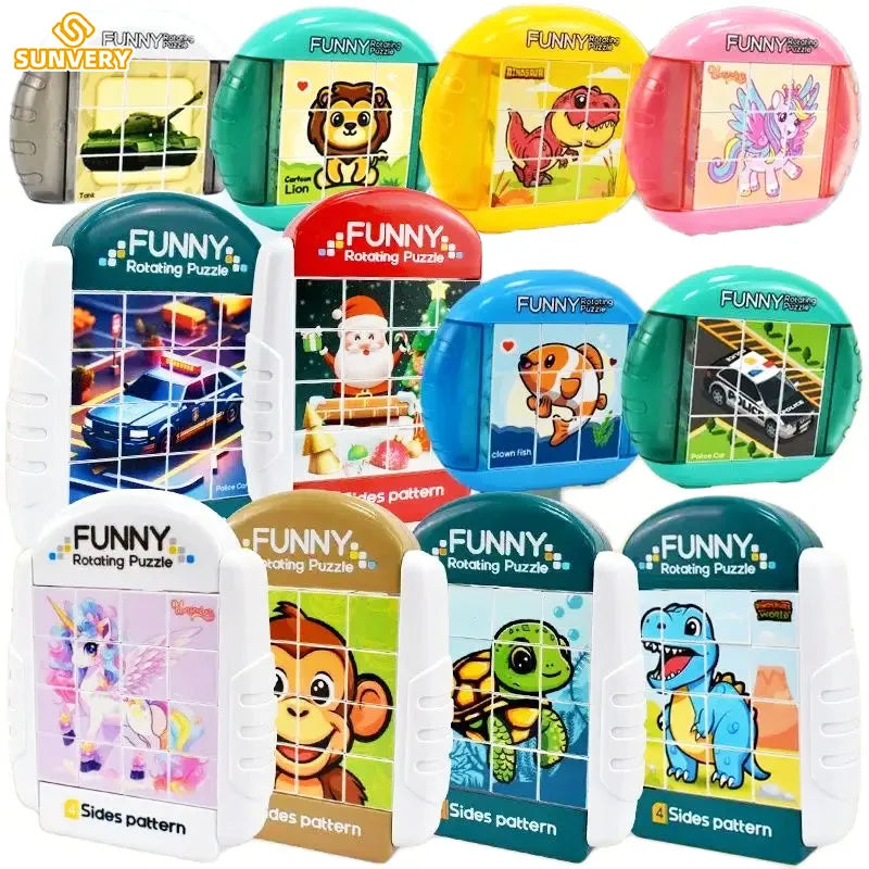 Twisty Puzzle™ - Uendelig sjov med puslespil - Roterende Puslespil