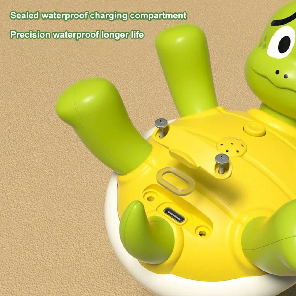 TurtleJoy – Lære & lege – Svømmende skildpadde til børn