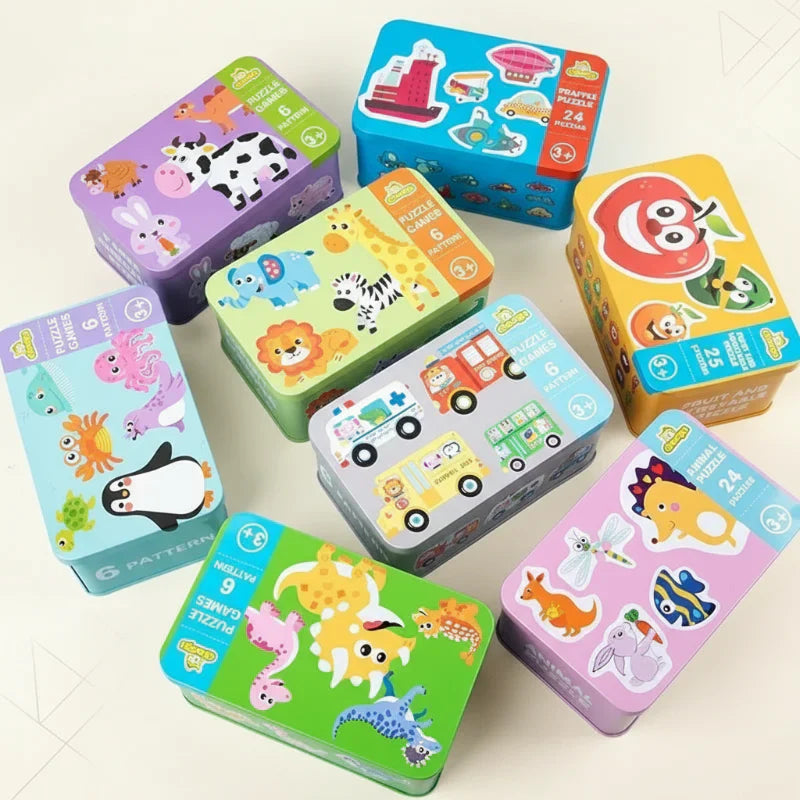 BrainBox – Lære & Lege – 3D træpuslespil