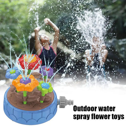 Aqua Bloom - Drej & Sprøjt - Vandlegetøj Blomster Sprøjte