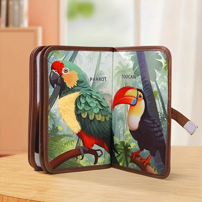 Touch Book™ – Nervøsitet og farver – Hæfte om sanser - dyr