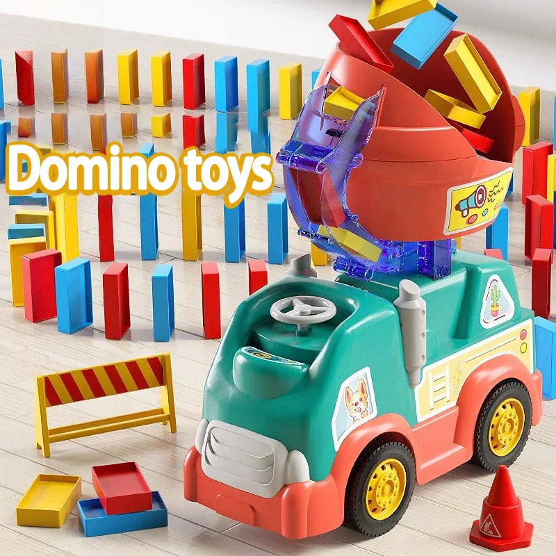 Domino Car™ - Kreativ Dominosjov - Dominobrik Bil