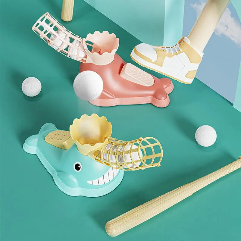 Baseball Trainer™ - Leg og lær - Automatisk Honkbalwerper