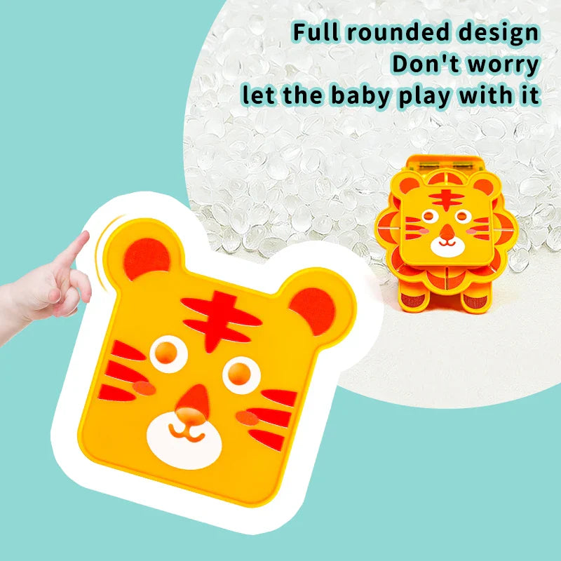 Animal Magnetic Building Blocks™ - Magnetisk byggemagi - Dyre-byggeklodser