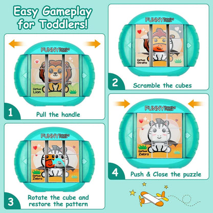 Twisty Puzzle™ - Uendelig sjov med puslespil - Roterende Puslespil