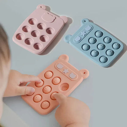 Fidget Toy™ - Bidering og fidget-legetøj i 1 - Fidget-telefon i silikone
