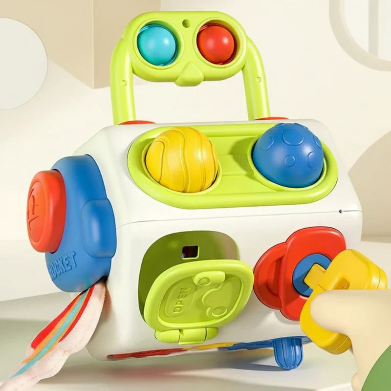 BusyCube – Smart & legende – Montessori Fidget-terning 10-i-1