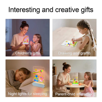 DrawingLight - Oplyste fantasier - Tegnebræt med LED