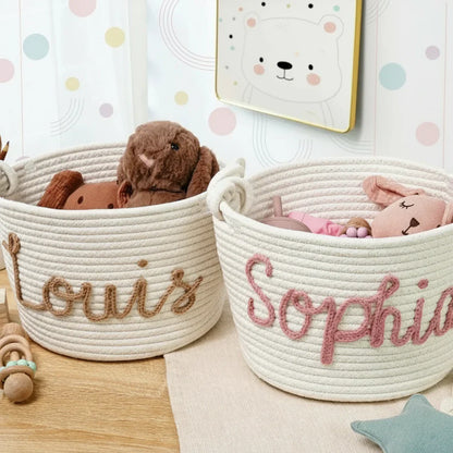 CuddleBasket – Sød & personlig – Personlig blekurv