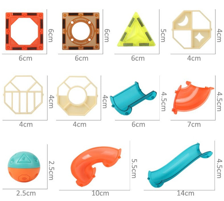 DIY Magnetisk kuglebane™ - Videnskabelig kuglesjov - Magnetisk kuglebane