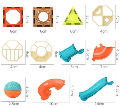 DIY Magnetisk kuglebane™ - Videnskabelig kuglesjov - Magnetisk kuglebane