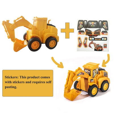 Construction Toy™ - Små ingeniører i aktion - Legetøjsgravemaskine