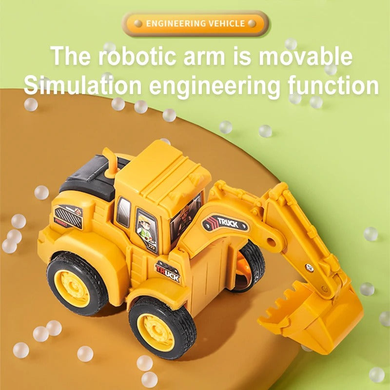 Construction Toy™ - Små ingeniører i aktion - Legetøjsgravemaskine