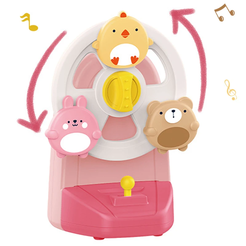 Ferris Wheel Music™ - Animal Fun spilledåse -  Legetøjsdyr Pariserhjul