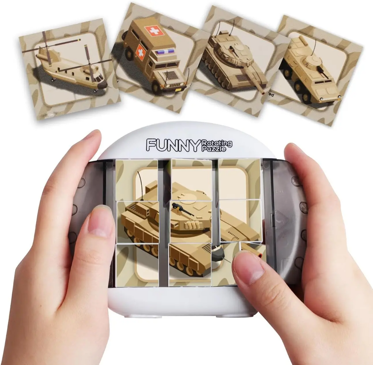 Twisty Puzzle™ - Uendelig sjov med puslespil - Roterende Puslespil