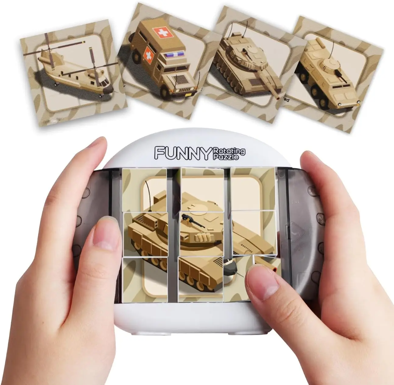 Twisty Puzzle™ - Uendelig sjov med puslespil - Roterende Puslespil